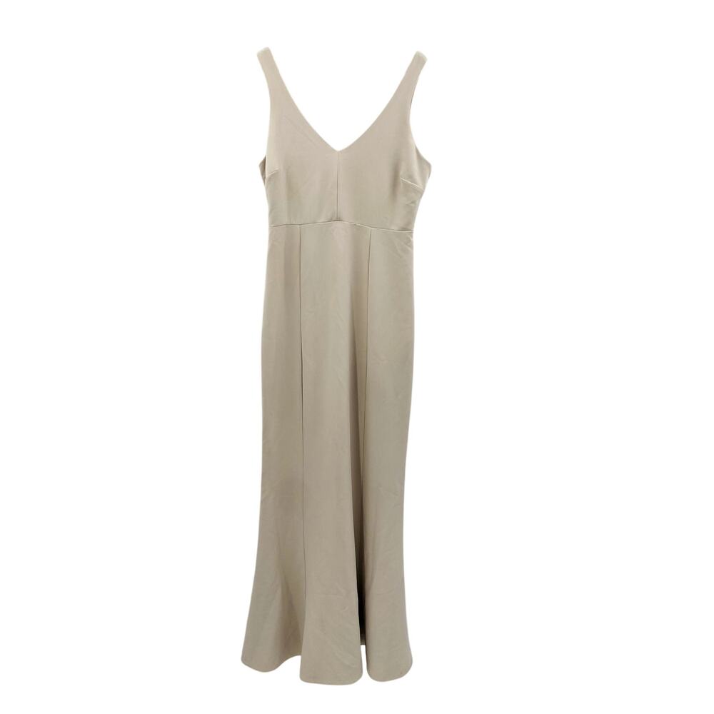 Show Me your MUMU S Light Beige Sleeveless Maxi Dress